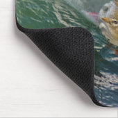 Tapis De Souris Cute Surfing Chipmunk (Coin)