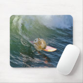 Tapis De Souris Cute Surfing Chipmunk (Avec souris)
