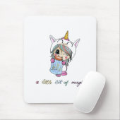 Tapis De Souris Cute Unicorn Magie (Avec souris)