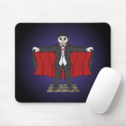 Tapis De Souris Cute Vampire/Dracula (Avec souris)