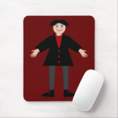 Tapis De Souris Cute Vampire Halloween (Avec souris)