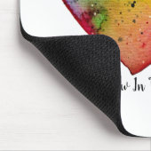 Tapis De Souris Cute Watercolor Rainbow (Coin)