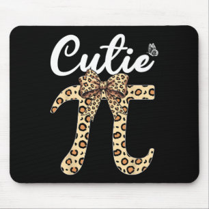 Tapis De Souris Cutie Pi Day Enseignante en mathématiques pour fem