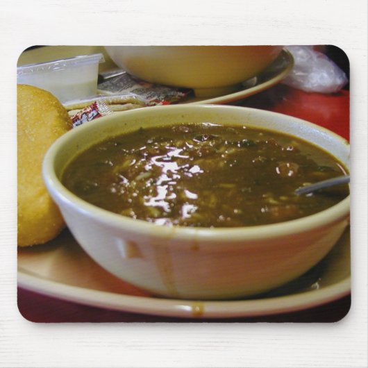 Tapis De Souris Cuvettes de Rolls de gombo (Devant)