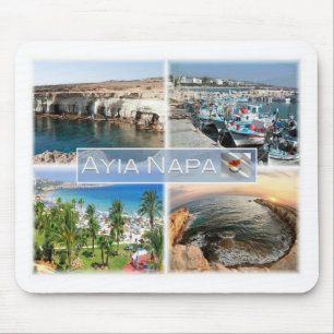 Tapis De Souris CY Chypre - Ayia Napa - Port des grottes -