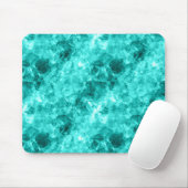 Tapis De Souris Cyan Crumpled Texture (Avec souris)