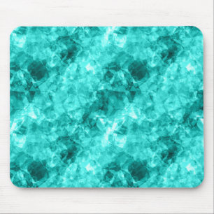 Tapis De Souris Cyan Crumpled Texture