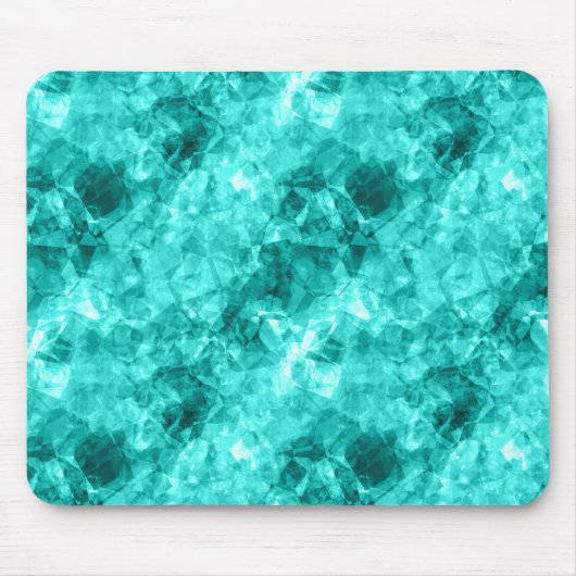 Tapis De Souris Cyan Crumpled Texture (Devant)