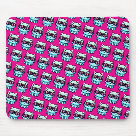 Tapis De Souris Cyber chat (Devant)