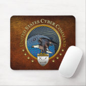 Tapis De Souris Cyber-commandement américain (Avec souris)