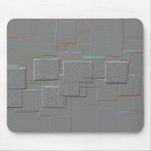 Tapis De Souris "Cyber gothique" Art géométrique
