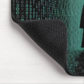 Tapis De Souris Cyber Matrix Corridor – Monde Numérique (Coin)
