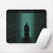 Tapis De Souris Cyber Matrix Corridor – Monde Numérique (Avec souris)