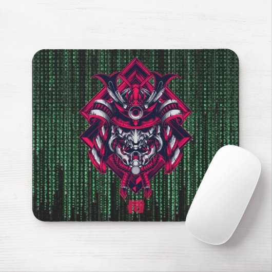 Tapis De Souris Cyber Oni Code – Retro Future Power (Avec souris)