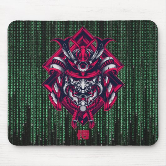 Tapis De Souris Cyber Oni Code – Retro Future Power (Devant)