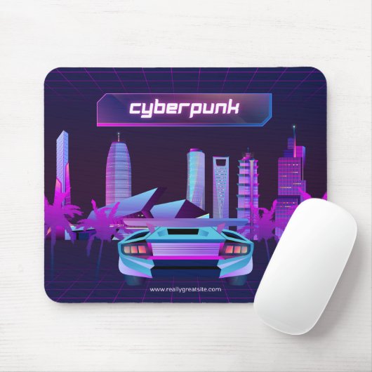 Tapis De Souris Cyberpunk (Avec souris)