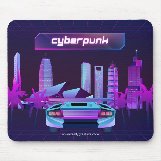 Tapis De Souris Cyberpunk (Devant)