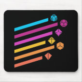 Tapis De Souris Cyberpunk Dice Ray Tabletop RPG (Devant)
