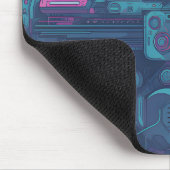 Tapis De Souris Cyberpunk motif transparent (Coin)