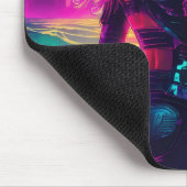 Tapis De Souris Cyberpunk Sirène Mousepad (Coin)