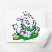 Tapis De Souris Cybunny vert emballant par des neggs (Avec souris)