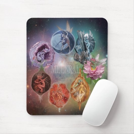 TAPIS DE SOURIS CYCLE DE CHAKRA FAE (Avec souris)