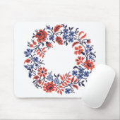 Tapis De Souris Cycle des fleurs (Avec souris)