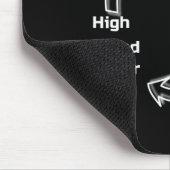 Tapis De Souris Cycle diabétique Sensibilisation au diabète. (Coin)