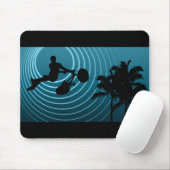 Tapis De Souris cycles de lune (Avec souris)