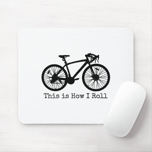 Tapis De Souris Cycling Road Bike Bicycle Funny Cyclist (Avec souris)