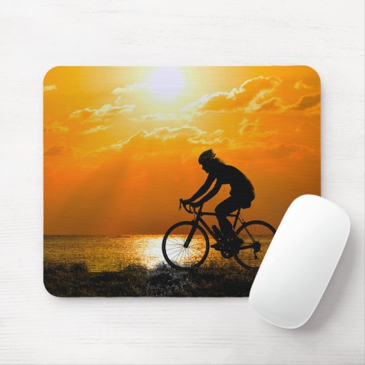 Tapis De Souris Cycliste (Avec souris)