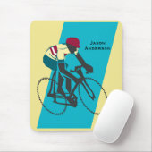 Tapis De Souris Cycliste n° 1 (Avec souris)