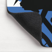 Tapis De Souris Cycliste Pop Art (Coin)