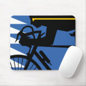 Tapis De Souris Cycliste Pop Art (Avec souris)
