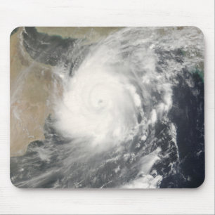 Tapis De Souris Cyclone tropical Gonu en mer d'Oman