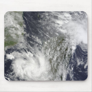 Tapis De Souris Cyclones tropicaux Éric et Fanele