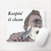 Tapis De Souris Cyclops grecs Couteau Rasage Imaginaire Art Souris (Avec souris)