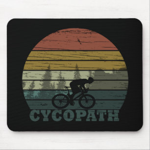 Tapis De Souris Cycopath drôle dire