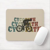 Tapis De Souris Cycopath drôle vélo (Avec souris)