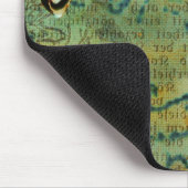 Tapis De Souris Cygne de collage de Digitals (Coin)