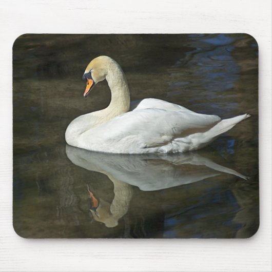 Tapis De Souris Cygne Mousepad (Devant)