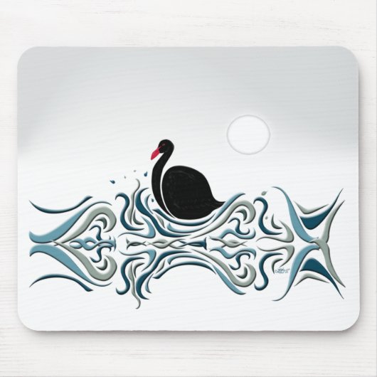 Tapis De Souris Cygne noir (Devant)