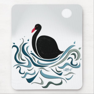 Tapis De Souris Cygne noir