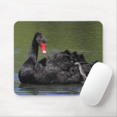 Tapis De Souris Cygne noir (Avec souris)