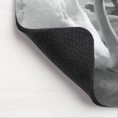 Tapis De Souris Cygnes noirs et blancs Mousepad (Coin)