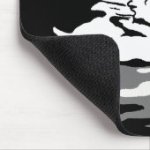 Tapis De Souris Cygnes victoriens de coupe de bois Mousepad (Coin)