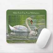 Tapis De Souris Cygnet dans l'eau (Avec souris)