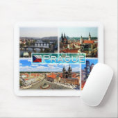 Tapis De Souris CZ République tchèque - Prague - Prag - Praha - Pr (Avec souris)