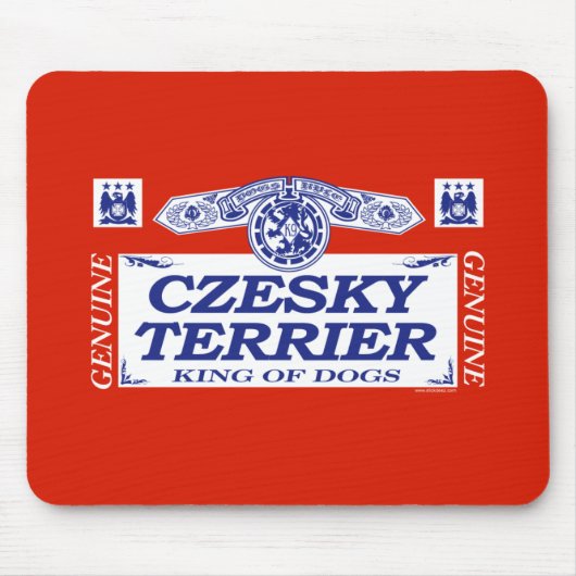 Tapis De Souris Czesky Terrier (Devant)
