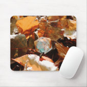 Tapis De Souris D20 Dice En Feuille Coloré Automne (Avec souris)